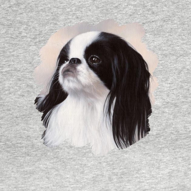 Japanese Chin painting by rachelstribbling